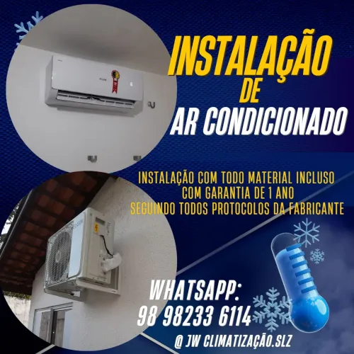 Instalação de ar condicionado