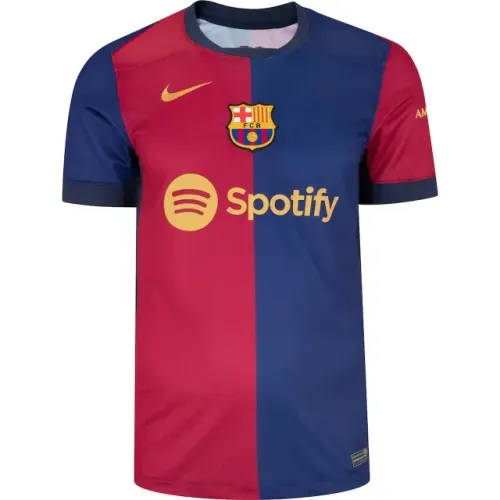Camisa Barcelona Home 2024/25 - Azul e Grená. Original. Tam.: P