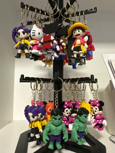 Bonecos 3D flexível anime e etc