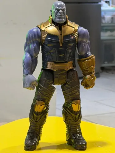 Boneco Thanos Marvel Hasbro Titan Hero Original