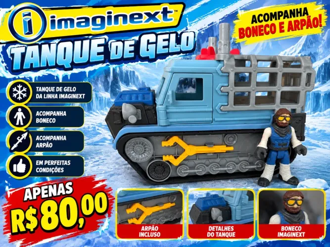 Tanque de gelo imaginext