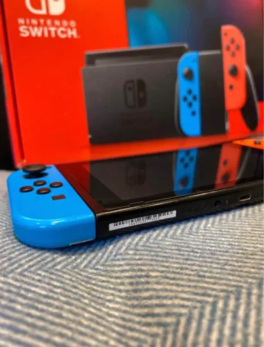 Nintendo switch v2 impecável completo 