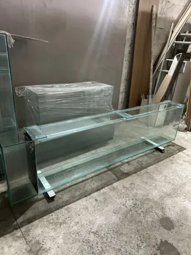Aquário 220x25x50 cm com Sump Lateral 