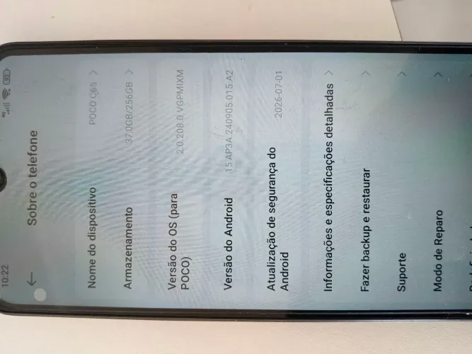 VENDO POCO C65 256GB
