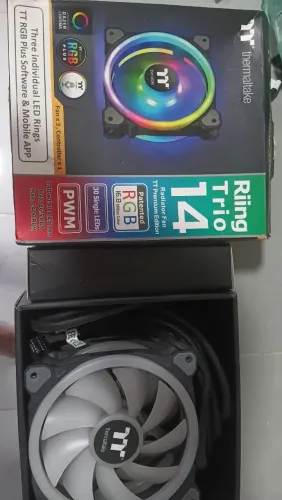 Kit Fans 140mm thermaltake RGB