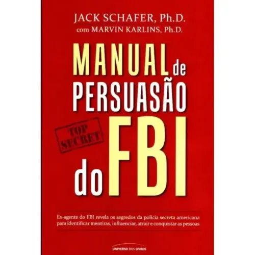 Livro Manual de Persuasão do FBI