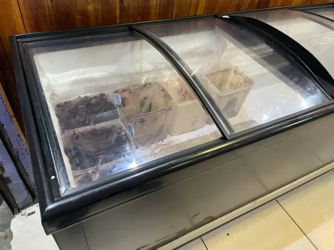 Freezer ilha 2 metros sem avarias gelopar
