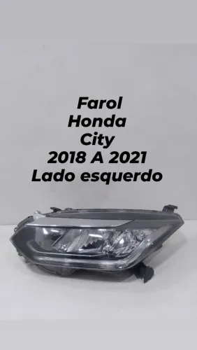 Farol honda city 2018 A 2021 lado esquerdo original 