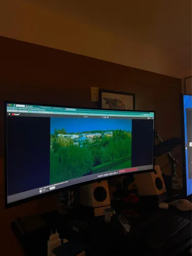 Monitor gamer LG curvo 34?