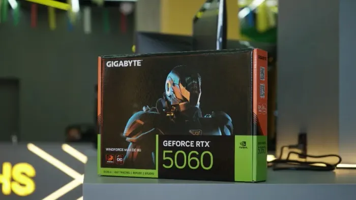 Placa de Vídeo RTX 5060 8GB Gigabyte Windforce OC por R$2.499,00