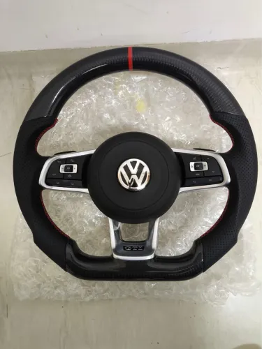Volante Volkswagen golf gti em carbono