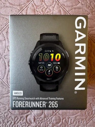 Garmin Forerunner 265 Music - impecável! 4 meses de uso!