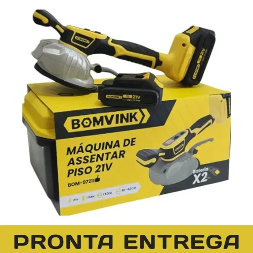 VIBRADOR DE PISOS/ PORCELANATO COMPLETO - 02 BATERIAS
