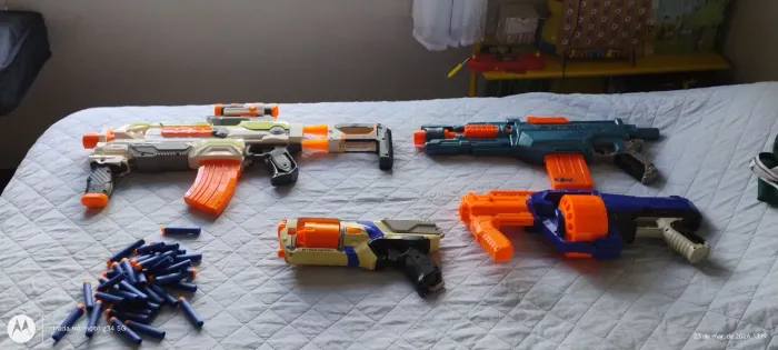 Nerfs de modelos aleatórios