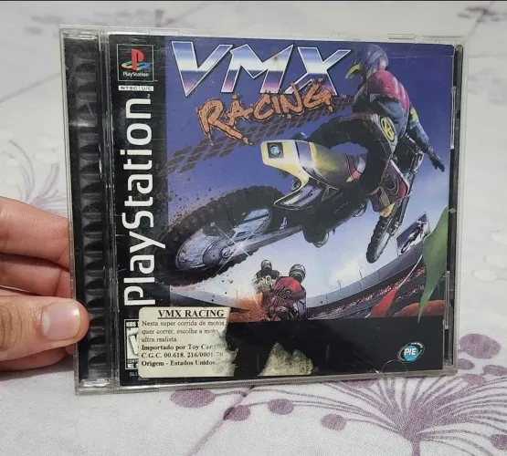 Jogo VMX Racing de 1997 Original Americano de SONY Playstation 1
