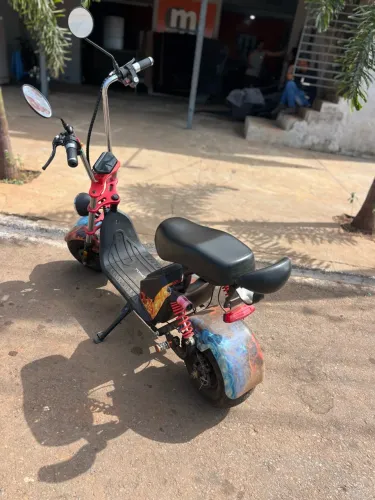 Moto elétrica scooter pneus novos
