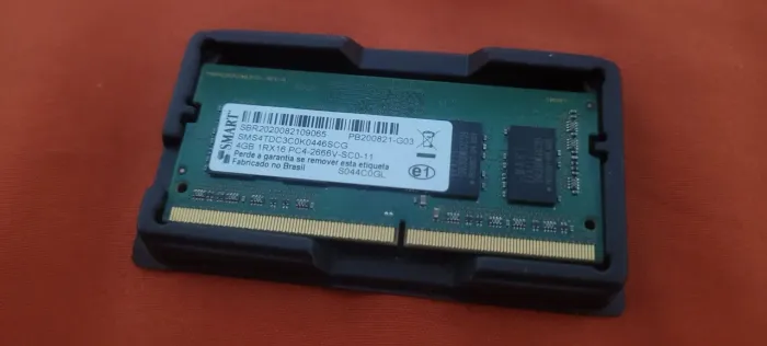 Memória ram 4gb