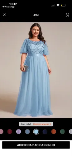Vestido Elegante Festa Casamento 
