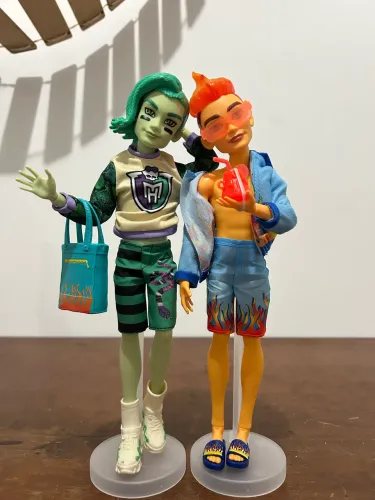 Monster High - Deuce e Heat lote