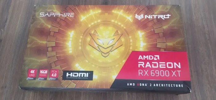 RX 6900 XT Sapphire Nitro 16gb