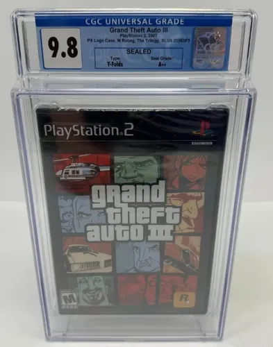 Grand Theft Auto III GTA PlayStation 2 Graduado CGC