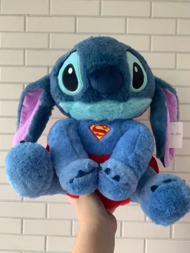 Pelúcia Stitch 40 cm Superman 