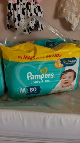 Fralda Pampers Confort sec