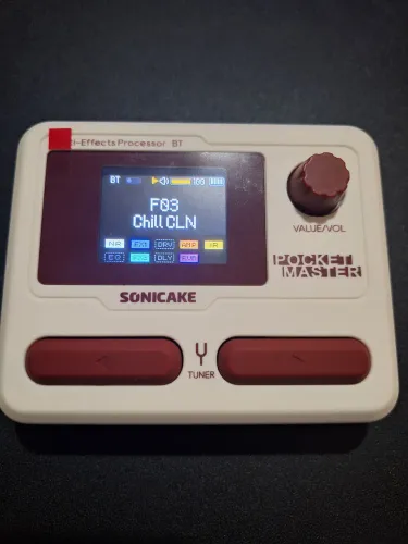 Pedaleira Pocket master sonicake