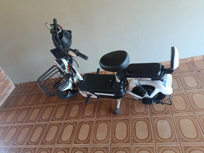 Bike Moto Elétrica Semi Nova 500 w