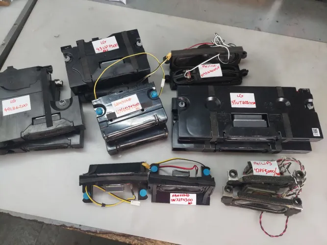 Par de autofalantes para tv