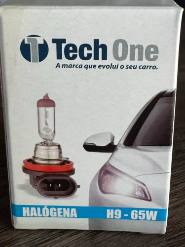 Lâmpada halogena 12v 65w techone h9 na promoção só 14,00