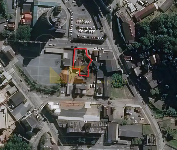 Ótimo terreno a venda, no centro de Blumenau, ideal para construção de edifícios residenci