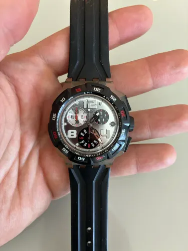 Relógio Swatch Chrono Plastic Legendary Eagle SUIK400