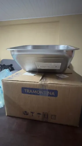 Tanque Tramontina Hera Compact Inox 25L 40x40 - Novo