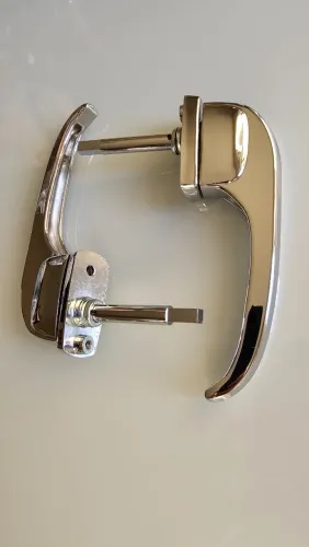 Maçanetas externas de girar cromadas GM 3100 Boca de Sapo 1947 a 1951 