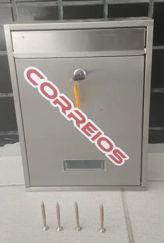 CAIXA DE CORREIO DE PAREDE MODERNA