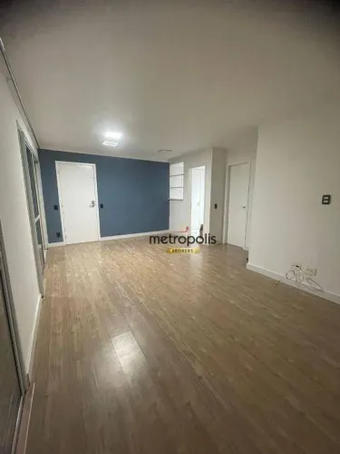 Apartamento com 3 dormitórios para alugar, 114 m² por R$ 5.990,00/mês - Centro - Santo And