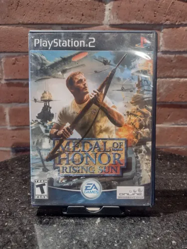 Jogo original PS2 Game Medal Of Honor Rising Sun NTSC PS