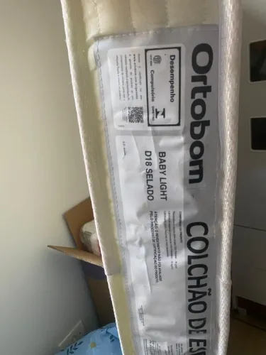 Colchão de berço ortobom 