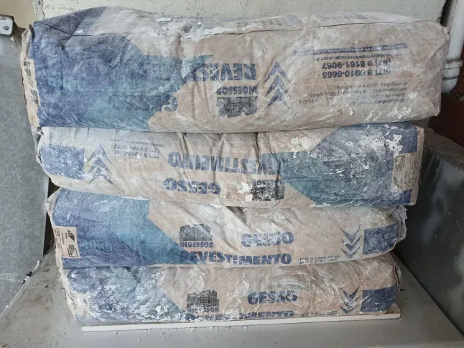 Gesso ingessor 4 pacotes