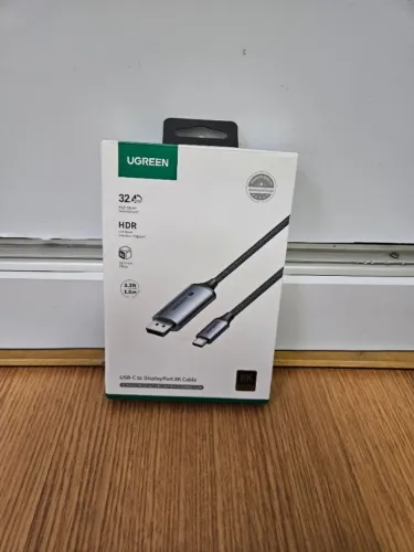 Cabo USB-C UGREEN para DisplayPort 8K@60Hz 1M