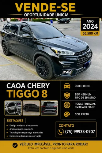 Chery Tiggo 8 MAX Drive 1.6 Turbo Aut. 2024