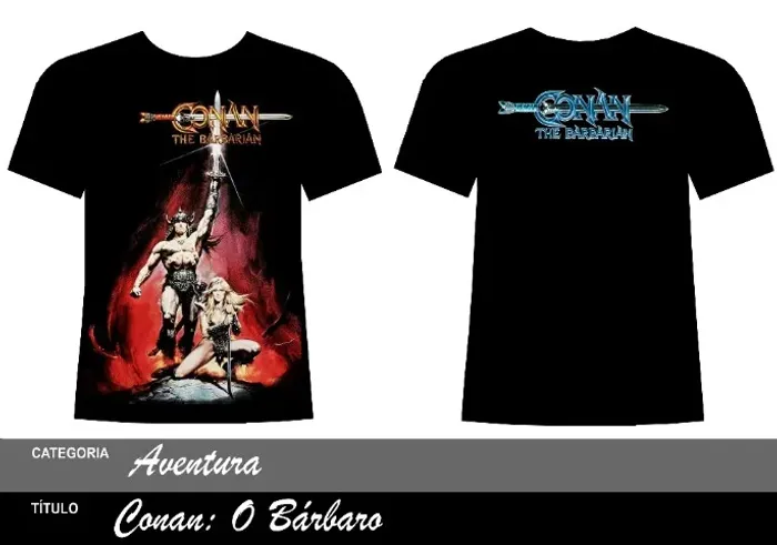 Camisa CONAN: O BÁRBARO