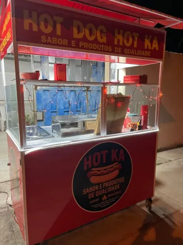 Carrinho de Hot dog com parte elétrica toda feita. 