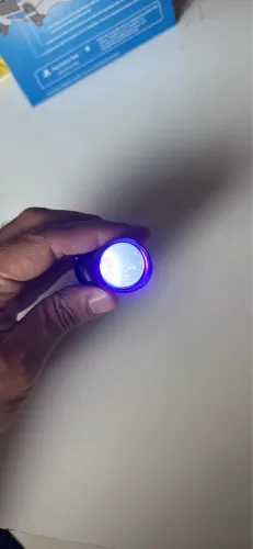 Lanterna Recarregável Luz Negra UV