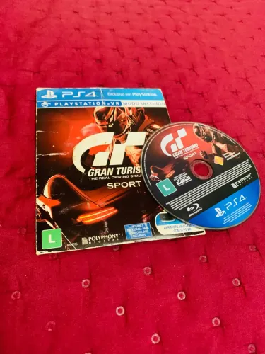 Jogo Gran Turismo Sport original - PS4