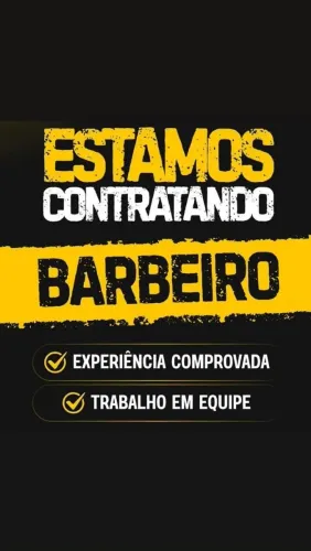 Vaga para barbeiro