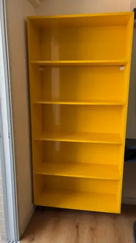 Estante MDF amarela 