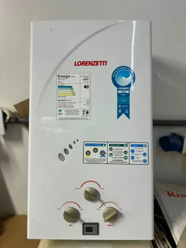 AQUECEDOR A GÁS LORENZETTI 15 LITROS ? PREÇO IMPERDÍVEL!
