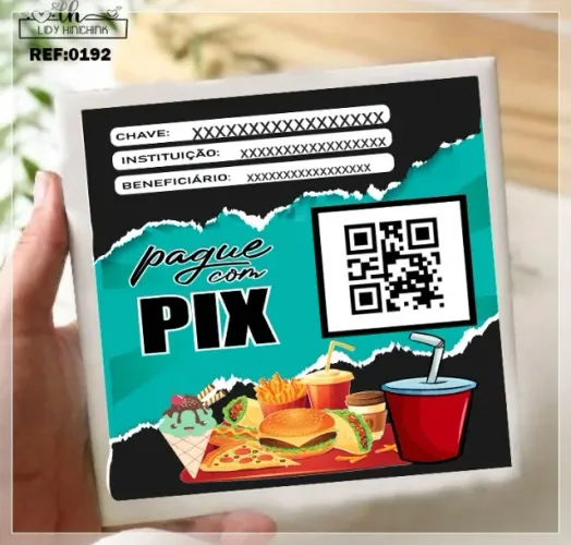 Azulejo Pix Comercio